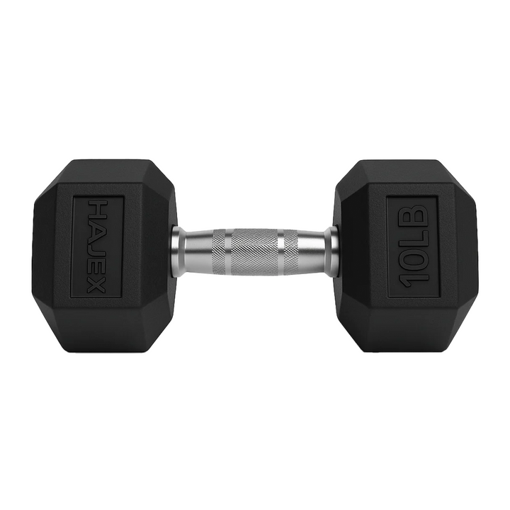 Rubber Hex Dumbbells in Canada (2.5 to 120 LB)
