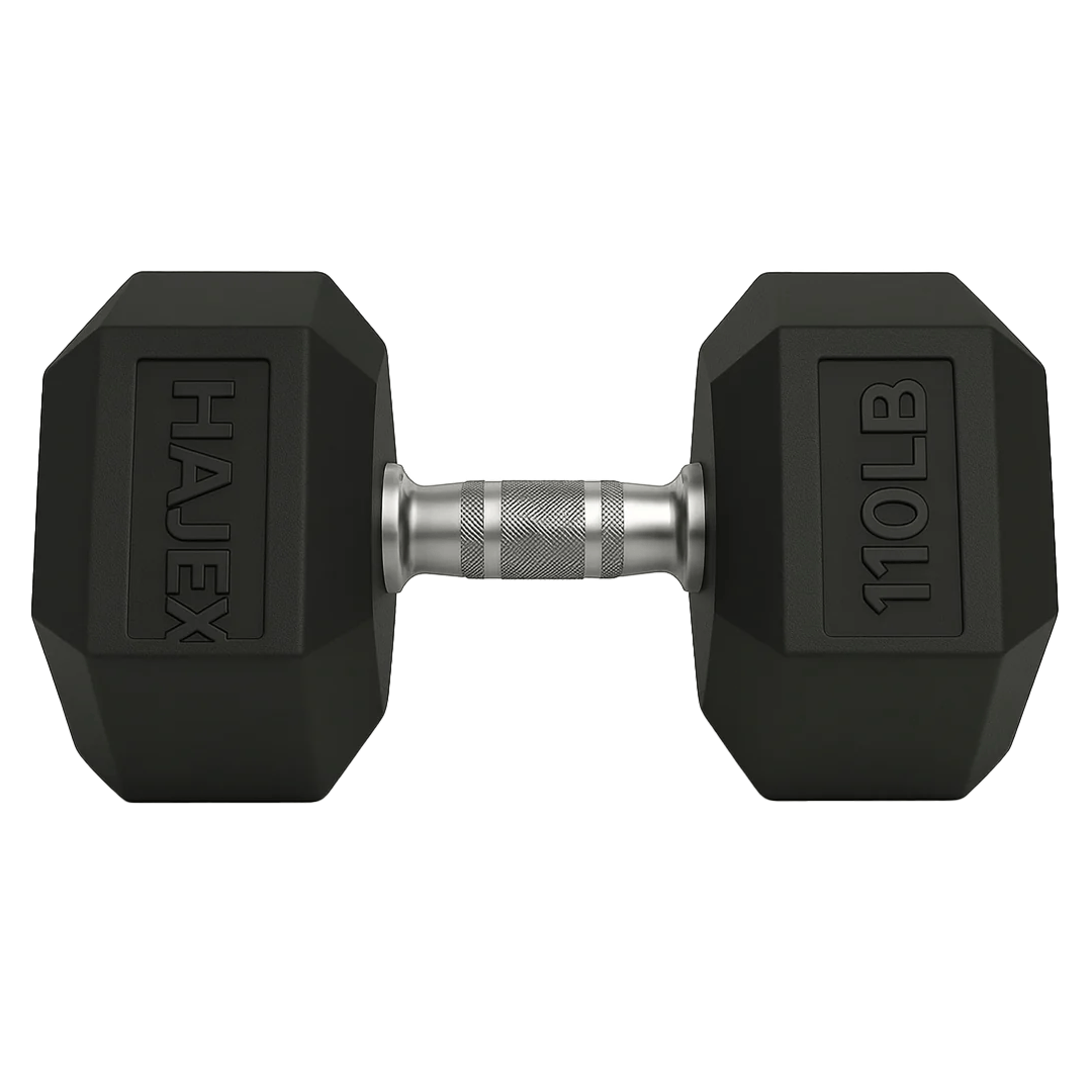 Rubber Hex Dumbbells in Canada (2.5 to 120 LB)