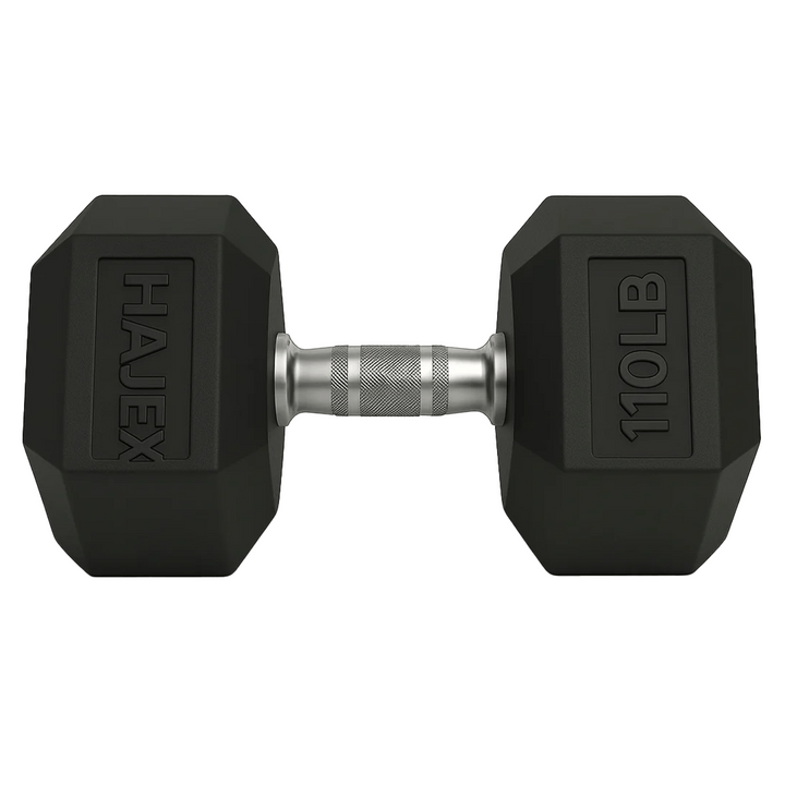 Rubber Hex Dumbbells in Canada (2.5 to 120 LB)