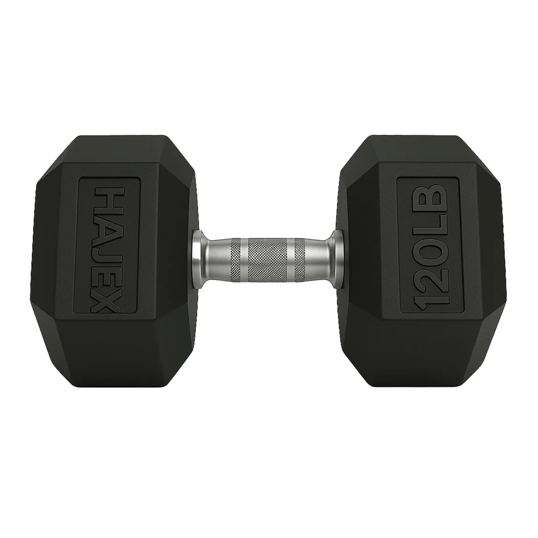 Rubber Hex Dumbbells in Canada (2.5 to 120 LB)