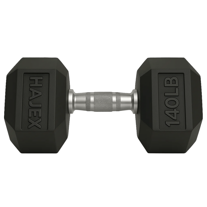 Rubber Hex Dumbbells in Canada (2.5 to 120 LB)