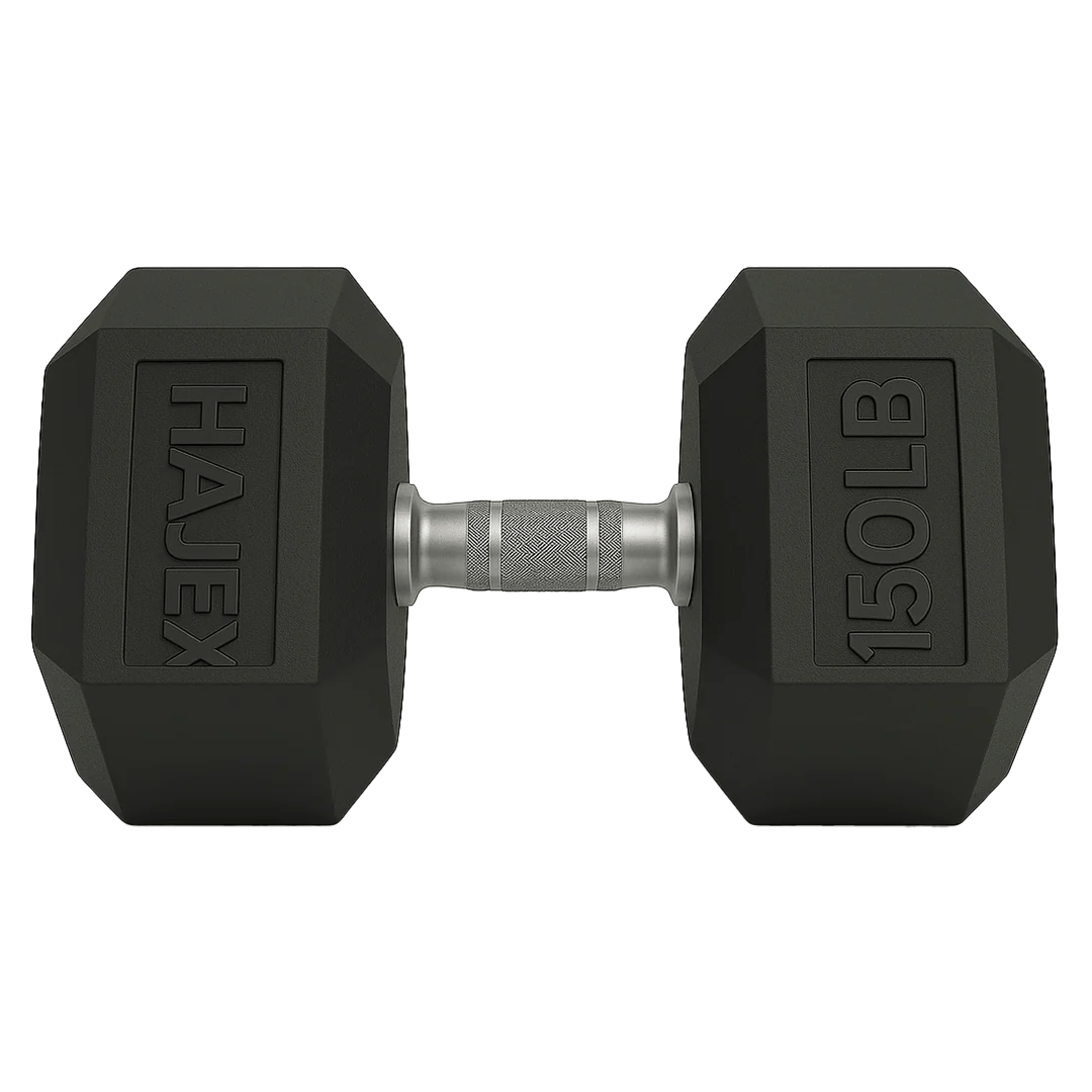 Rubber Hex Dumbbells in Canada (2.5 to 120 LB)