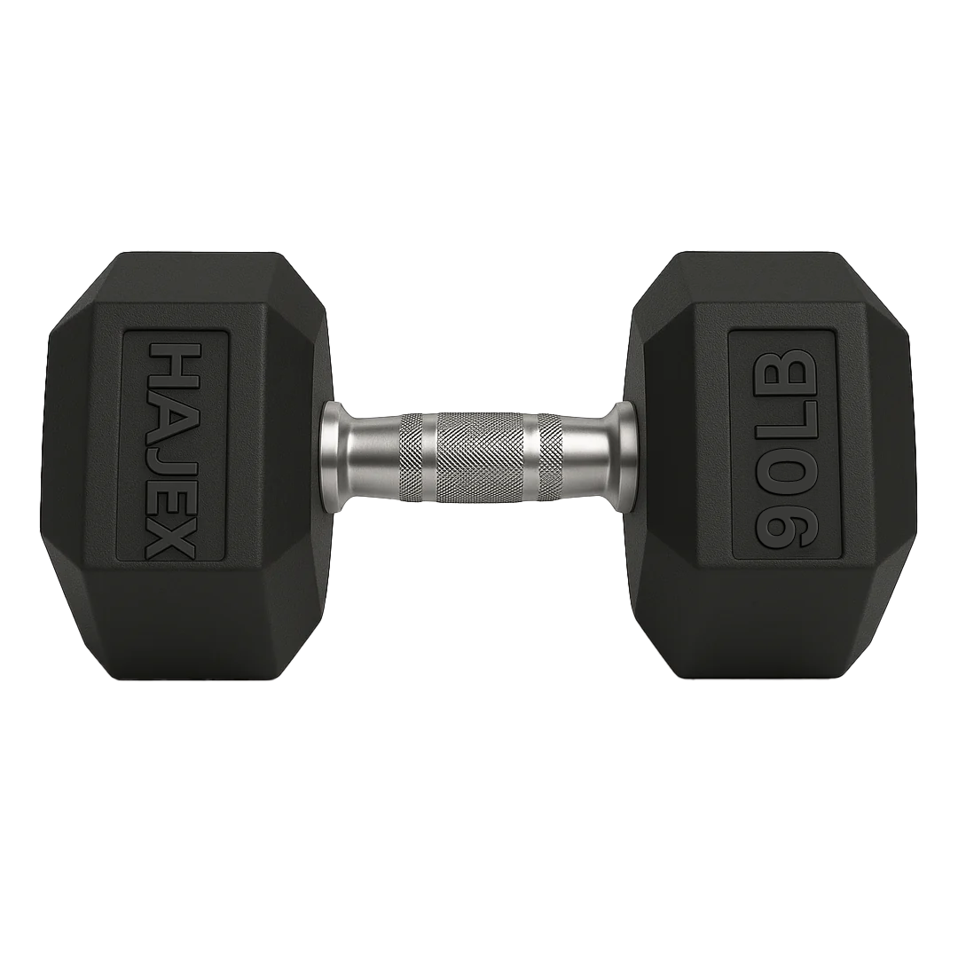 Rubber Hex Dumbbells in Canada (2.5 to 120 LB)