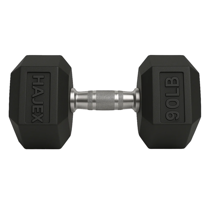 Rubber Hex Dumbbells in Canada (2.5 to 120 LB)
