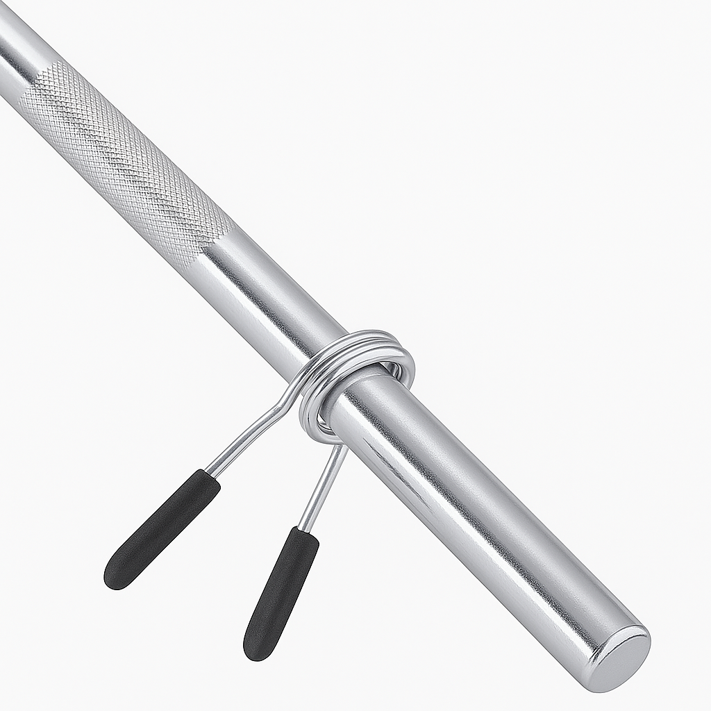 HAJEX Olympic and Standard Barbell Bars with Bearings and High Loading Capacity