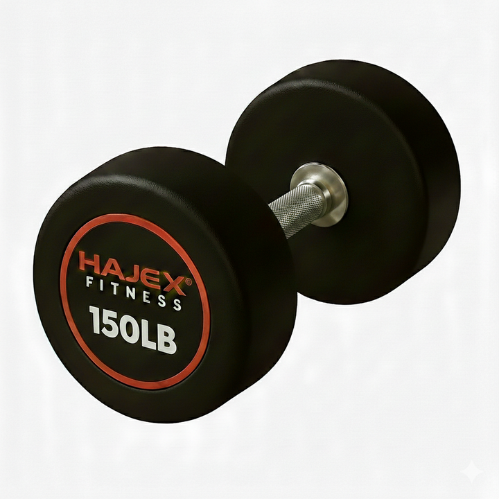 HAJEX Round Dumbbells 5 to 150 LB (Elite Series)