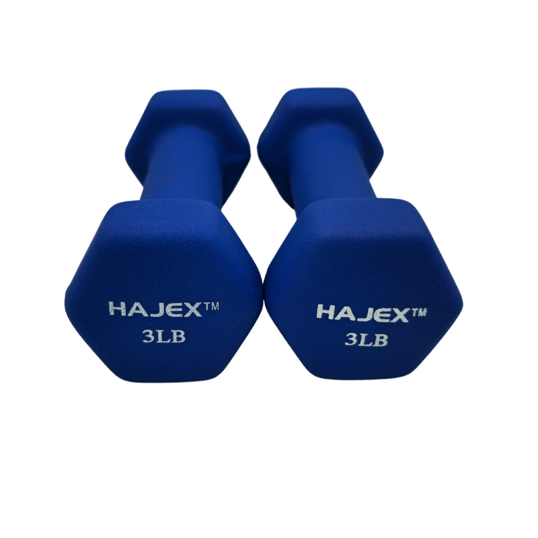 Color Neoprene Coated Exercise Fitness Dumbbells