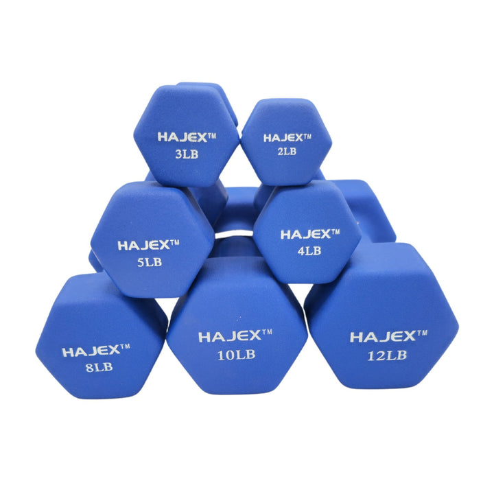 Color Neoprene Coated Exercise Fitness Dumbbells