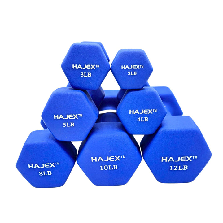 Color Neoprene Coated Exercise Fitness Dumbbells