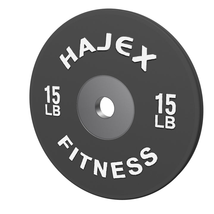 HAJEX Competition Steel Hub Bumper Plate 15 LB 3D model – rotate to view from every angle
