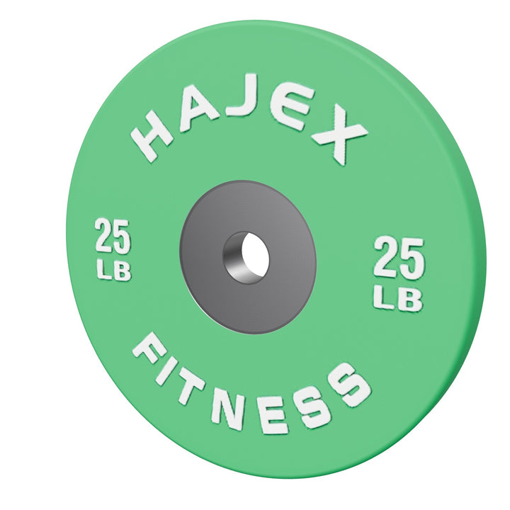 HAJEX Competition Steel Hub Bumper Plate 25 LB 3D model – rotate to view from every angle