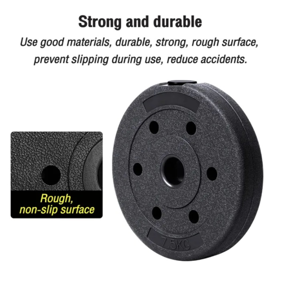 Affordable PVC Weight Plate Sets 1 Inch & 2 Inch Aperture