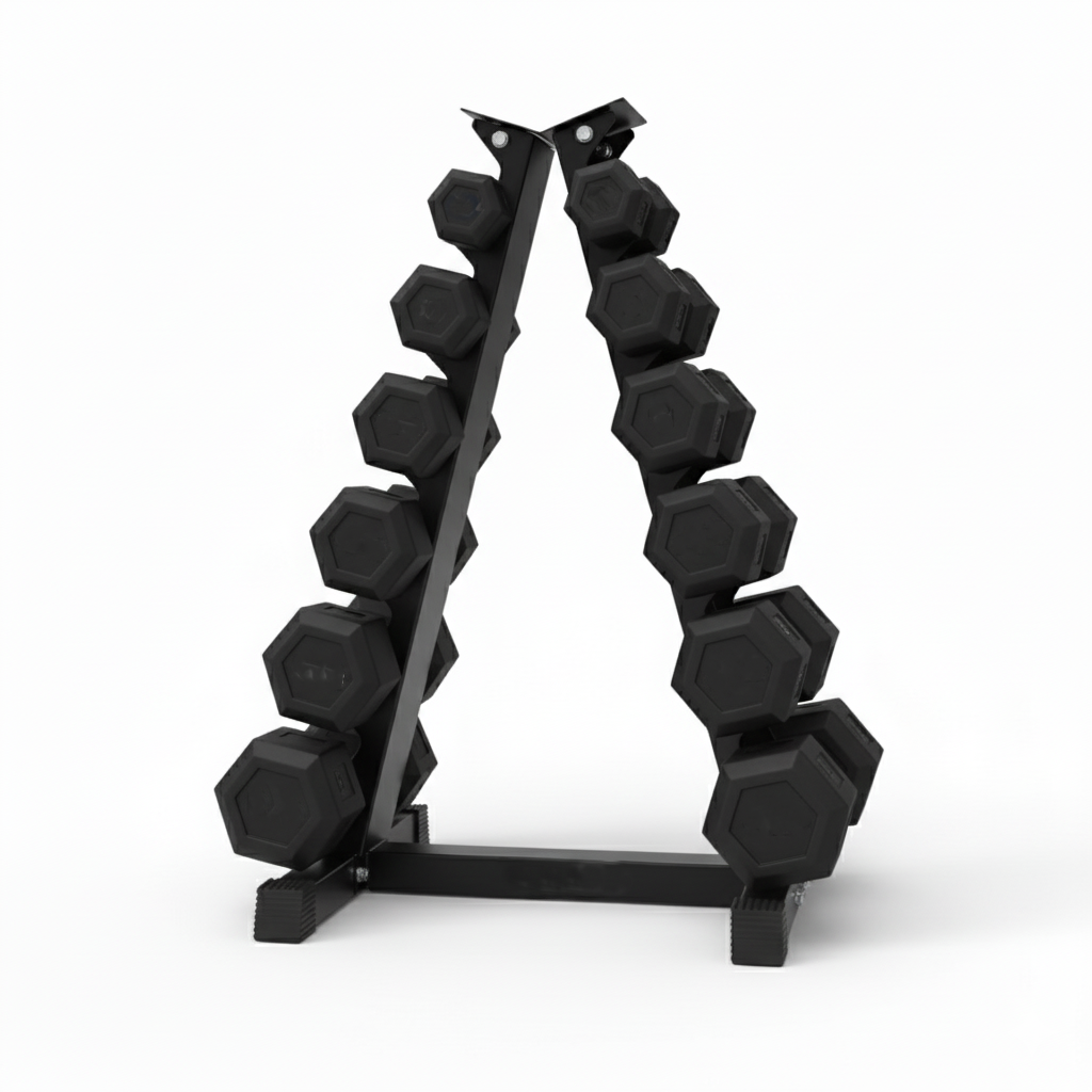 Rubber Hex Dumbbells in Canada (2.5 to 120 LB)