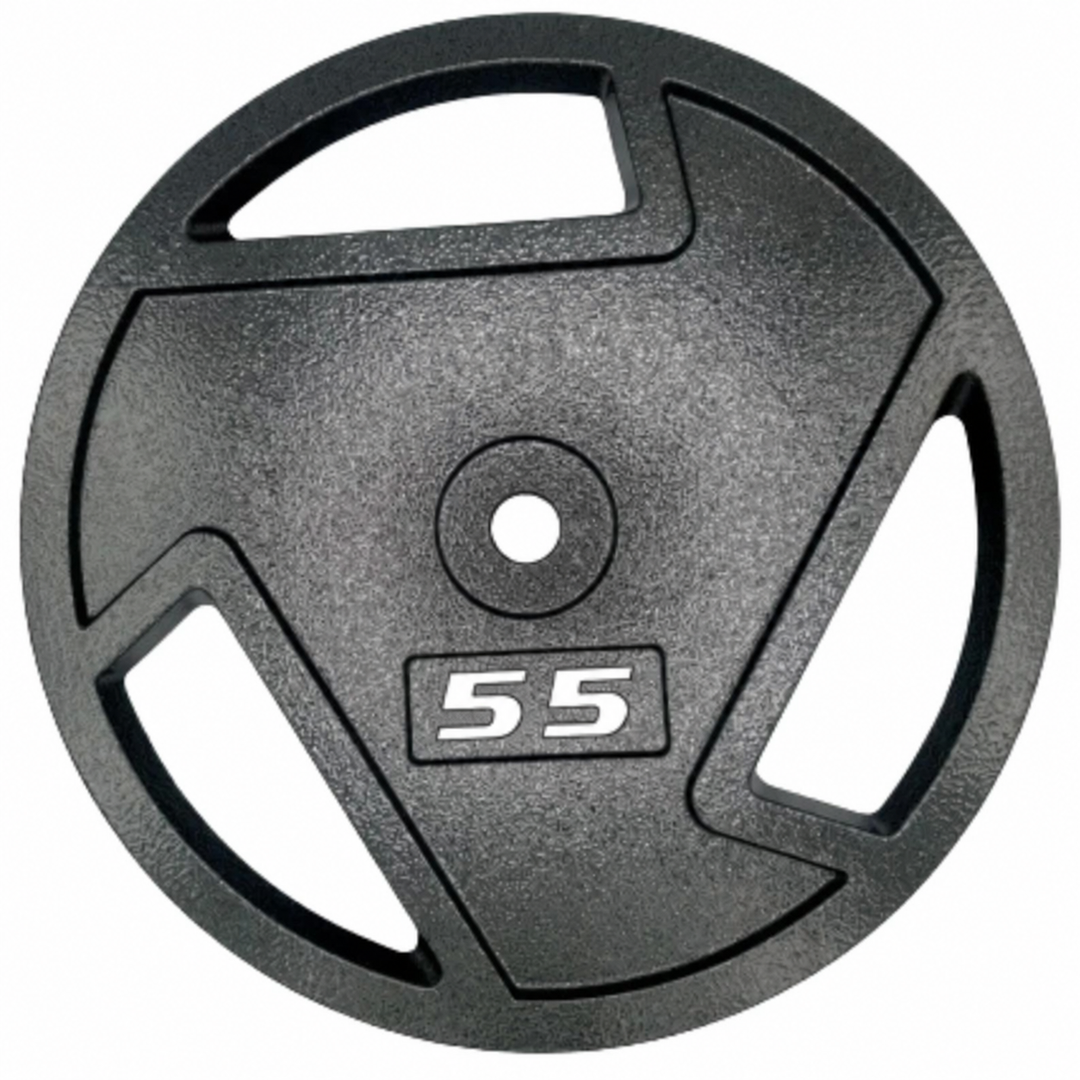 HAJEX Tri Grip Cast Iron Weight Plates